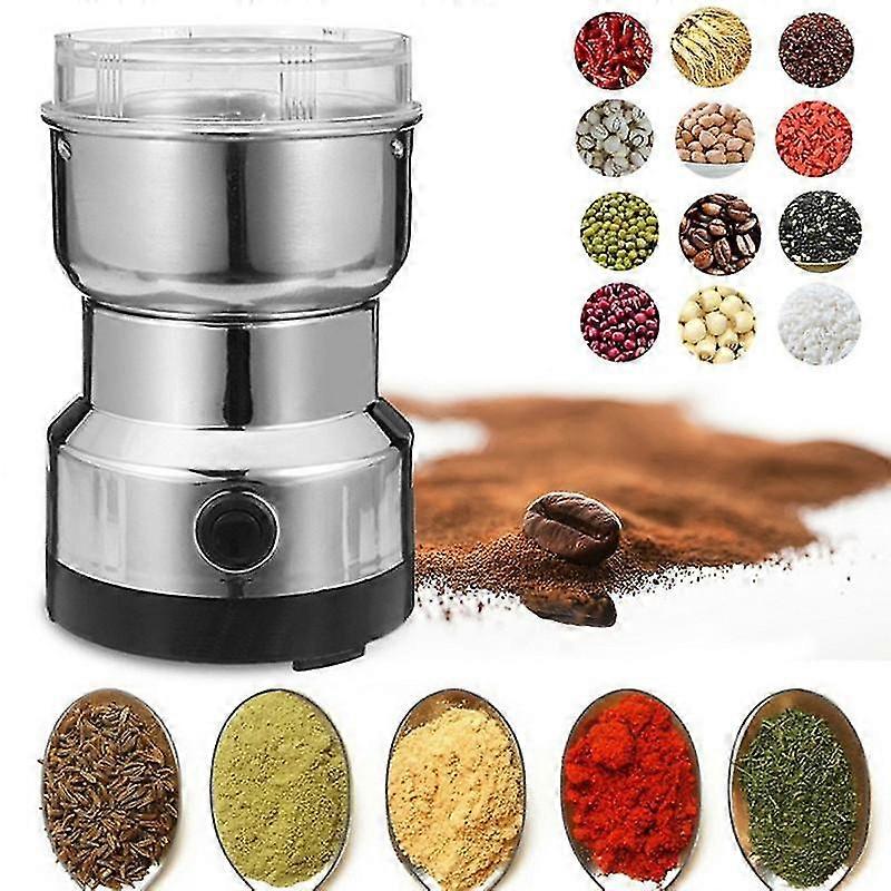 Stainless Steel Electric Mini Coffee Bean Nut Grinder Grinder Blender Kitchen Tool