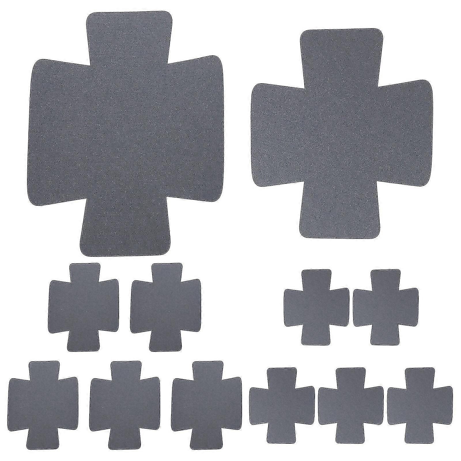 12pcs  Pot Pan Placemat Non-stick Heat-resistant Table Mat Tableware Pad Coasters