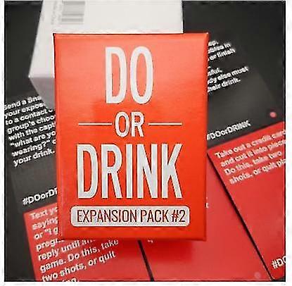 Do Or Drink Card Party Drinking Game Board Game