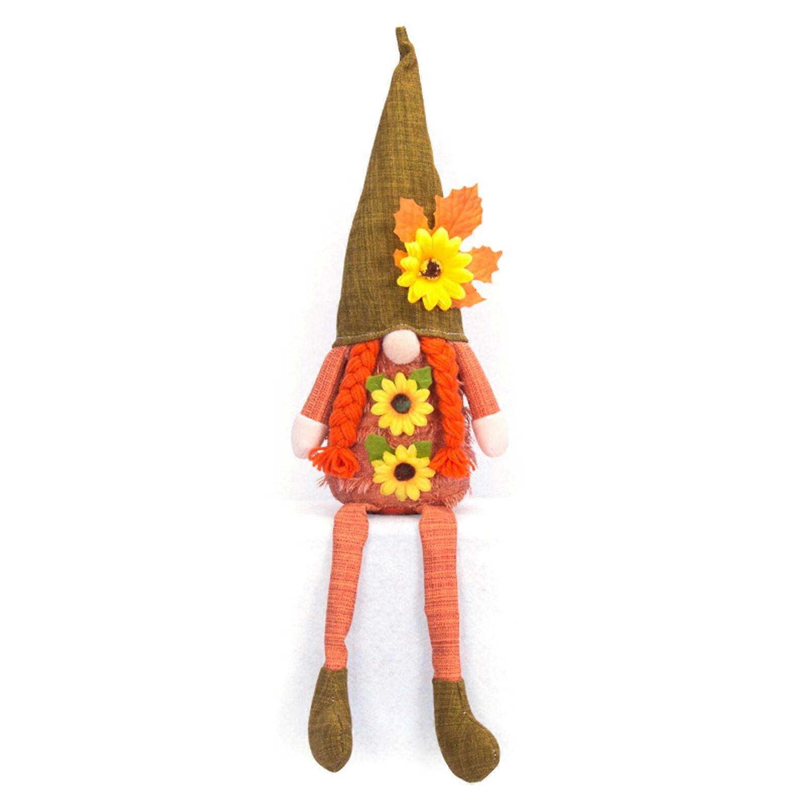 Thanksgiving Plush Elf for Doll Rudolf Autumn Tomte Handmade Swedish Rudolf