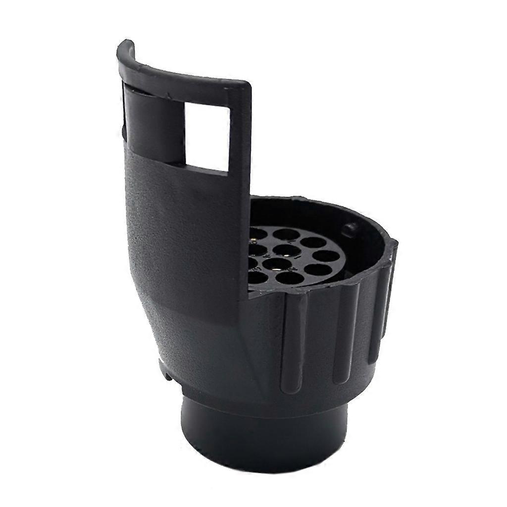 7 To 13 Pin Plug Socket Adapter Trailer Truck Cable Connector Waterproof Socket