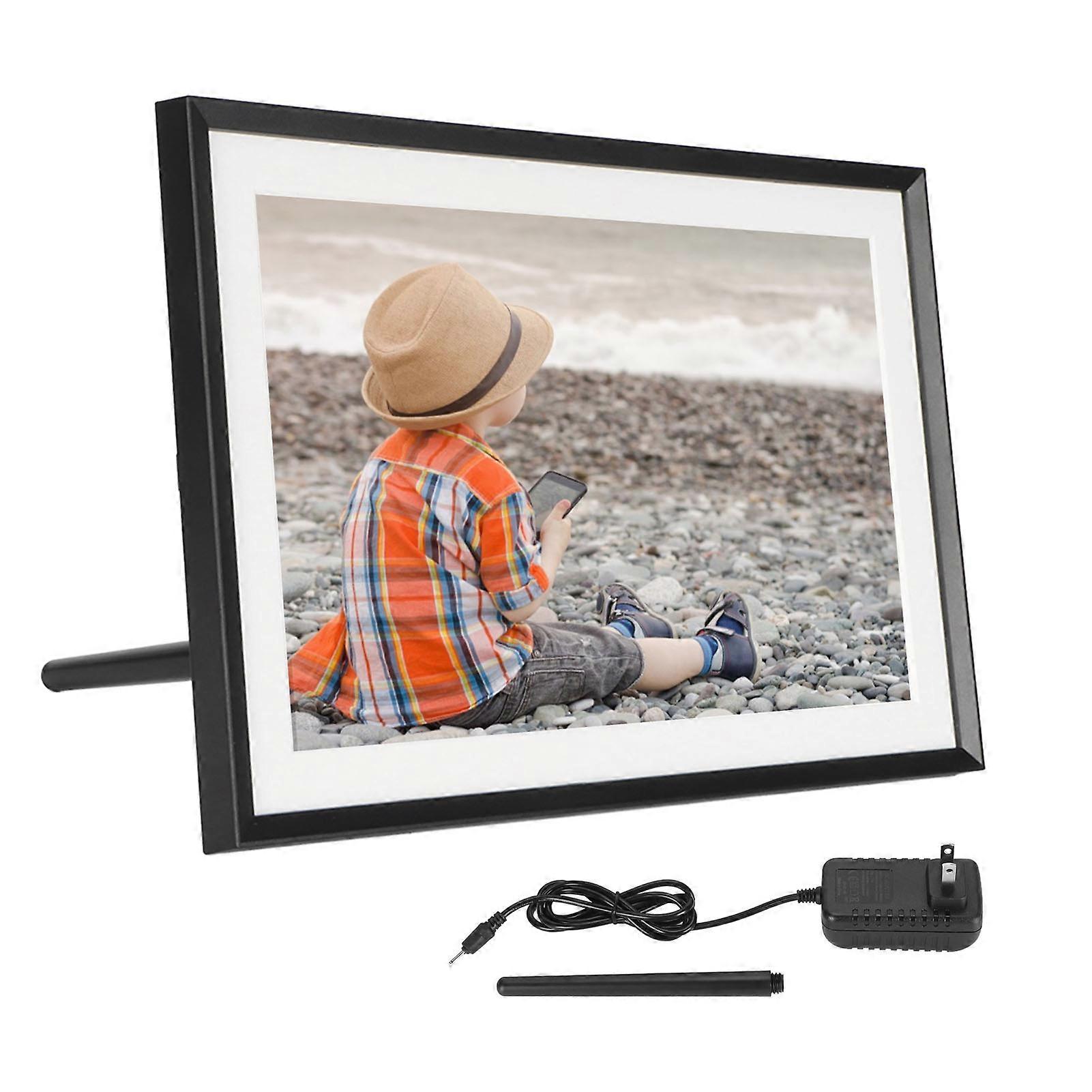 10" WiFi Digital Picture Frame with IPS Touchscreen, App Control, and 16GB Storage