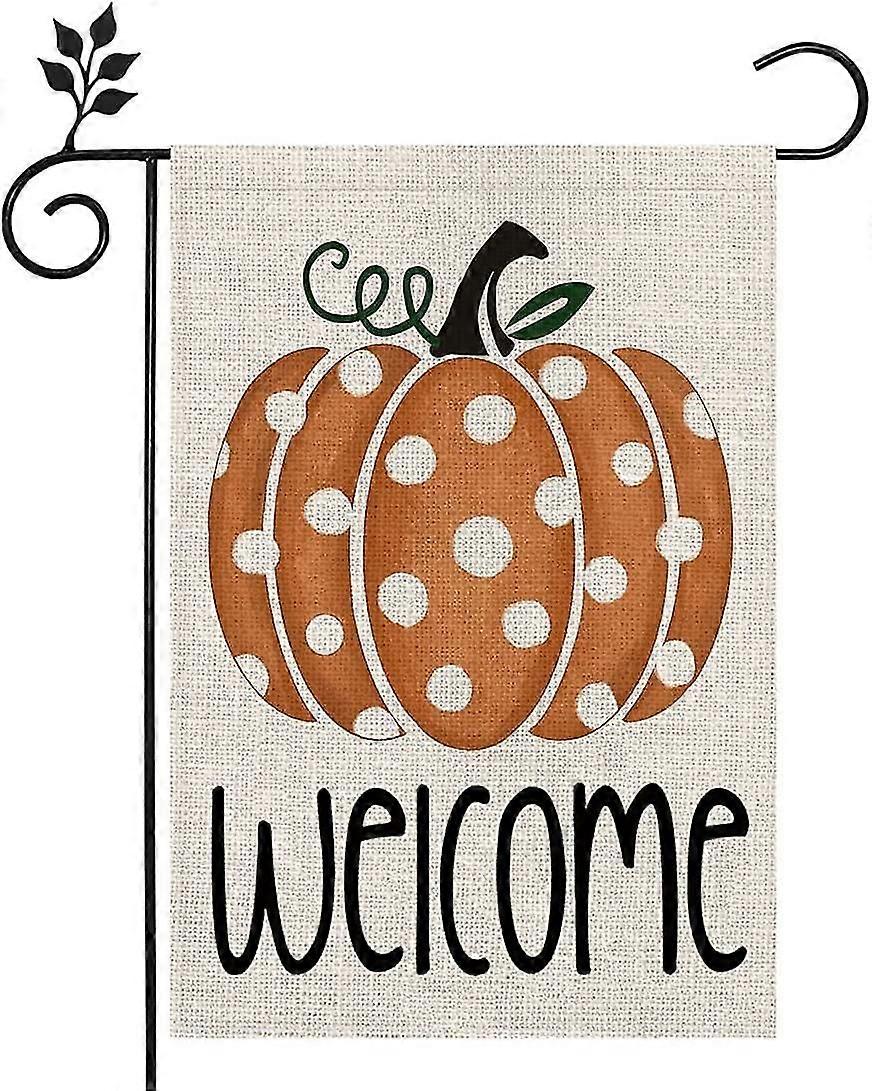Welcome Garden Flag Double Sided Vertical Outdoor Decor,7807