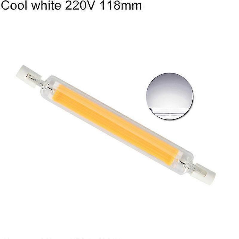R7s 78/118mm 10/20w Cob Led Halogen Light Dimmable Replace Lamp Bulb Glass Tube Jikaix
