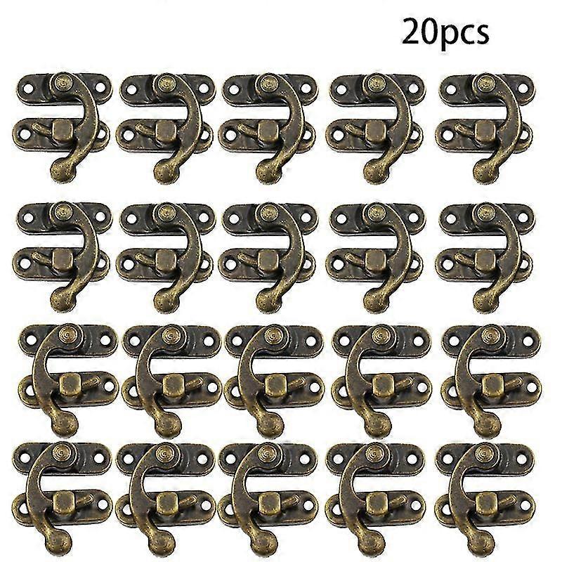 Antique Bronze Colored Latch Catches With Swing Arm Swing Arms On The Left And Right(20pcs, Bronze Color)