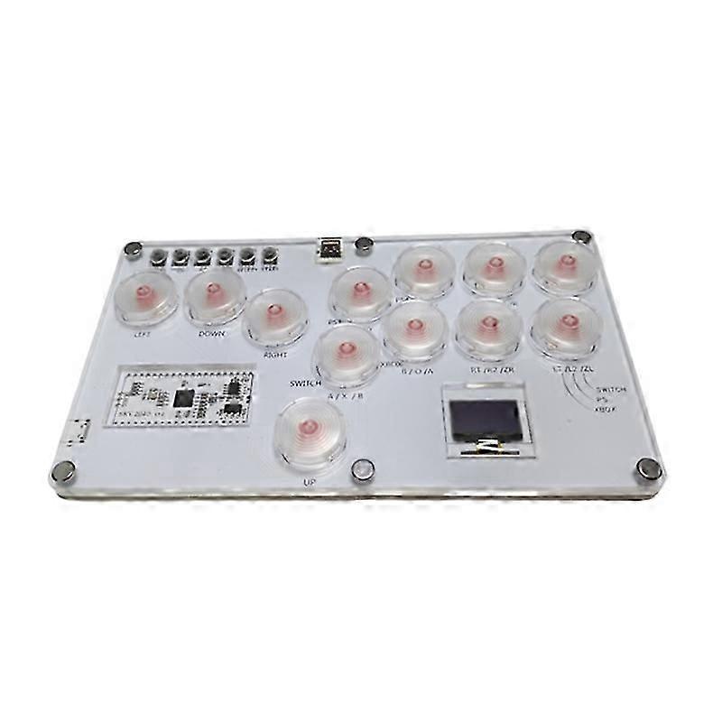 Fight Stick Arcade Joystick Hitbox Controller Keyboard Mechanical Button for PC -ZY