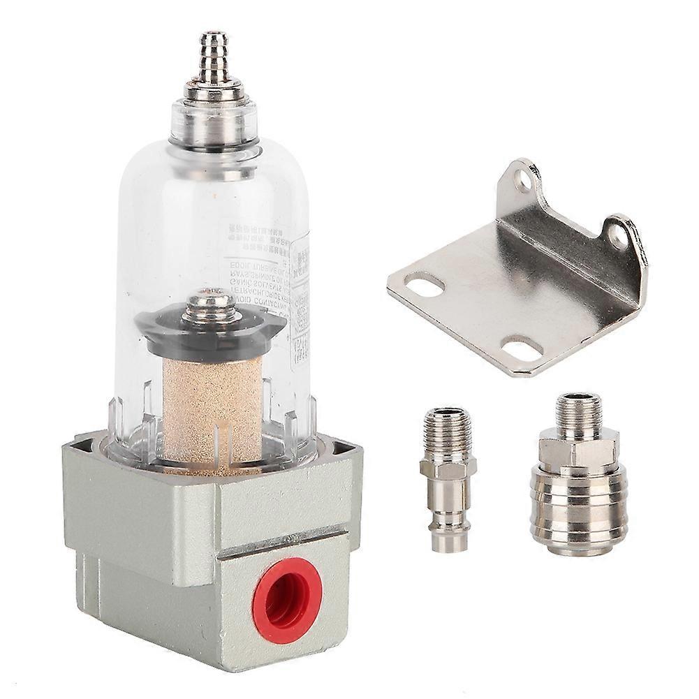 Compressed Air Filter Water Separator Oil Separator Included Quick Coupling 1/4"
