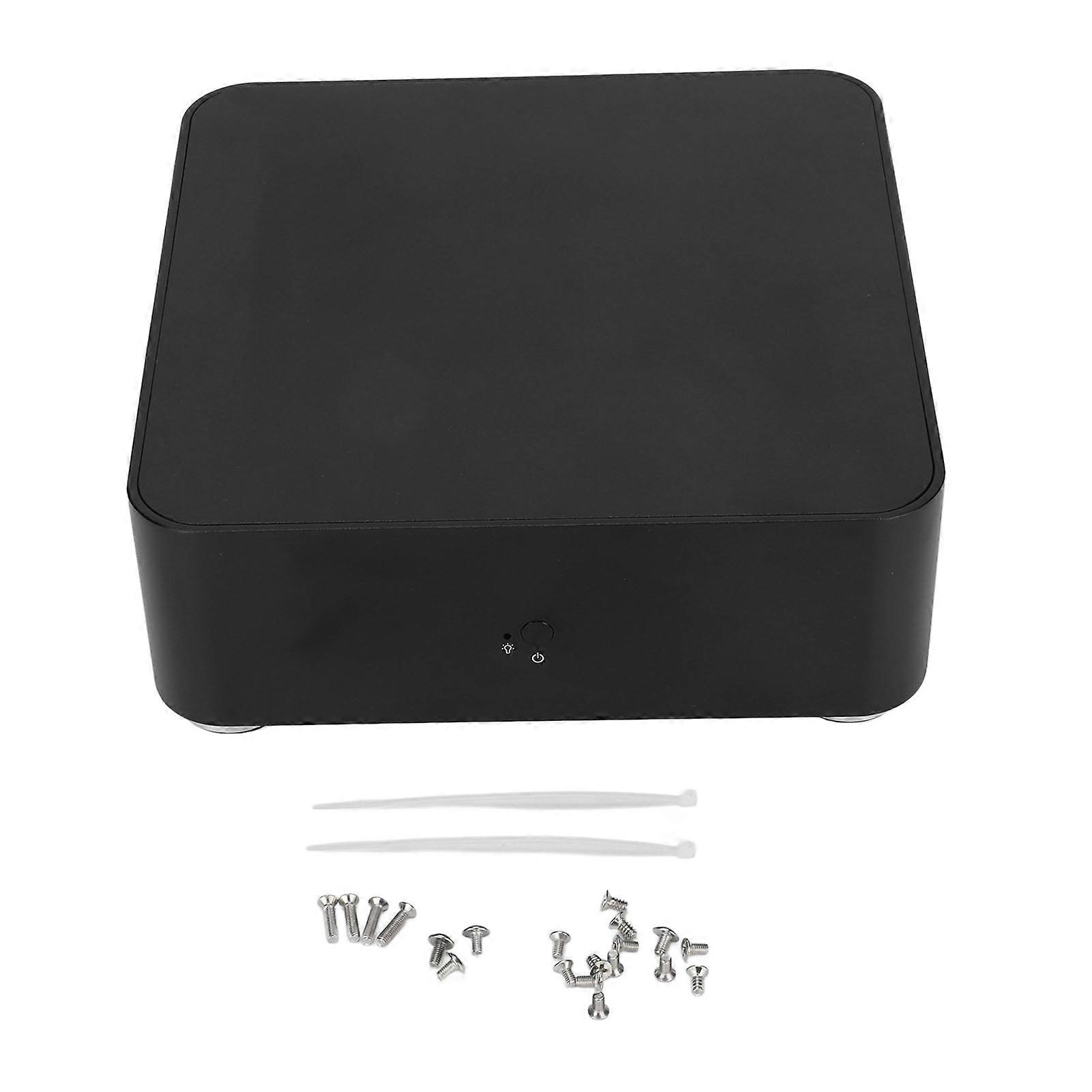 Mini Desktop PC Case Exquisite Compact Good Heat Dissipation Professional Design HTPC Case for Home Video Computer