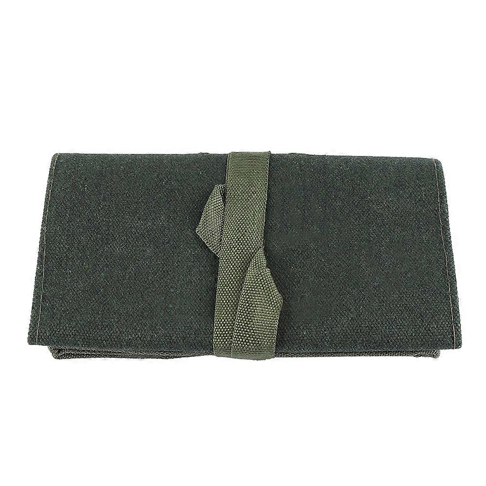 1Pc Canvas Gardening Handle Portable Multifunctional Storage Package Tool Set Case Rolling Bag