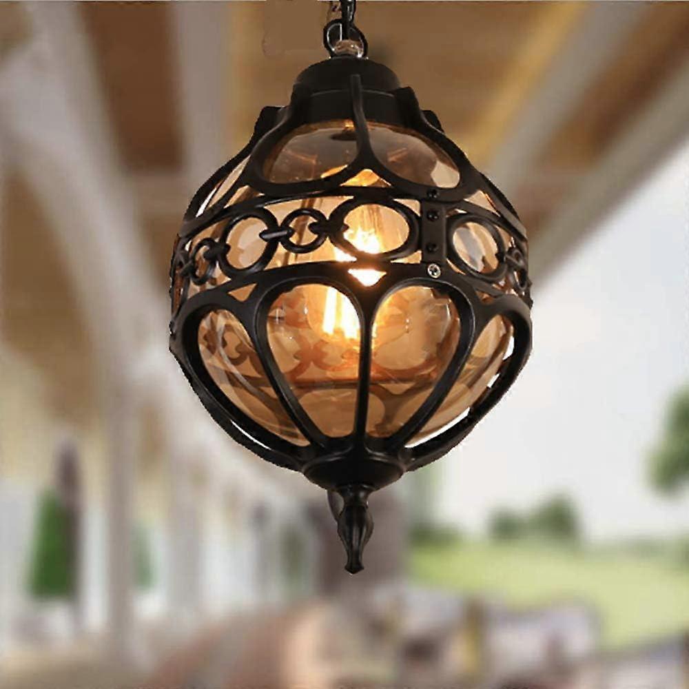 1pcs - lamp - black small size earth pendant lamp without bulb