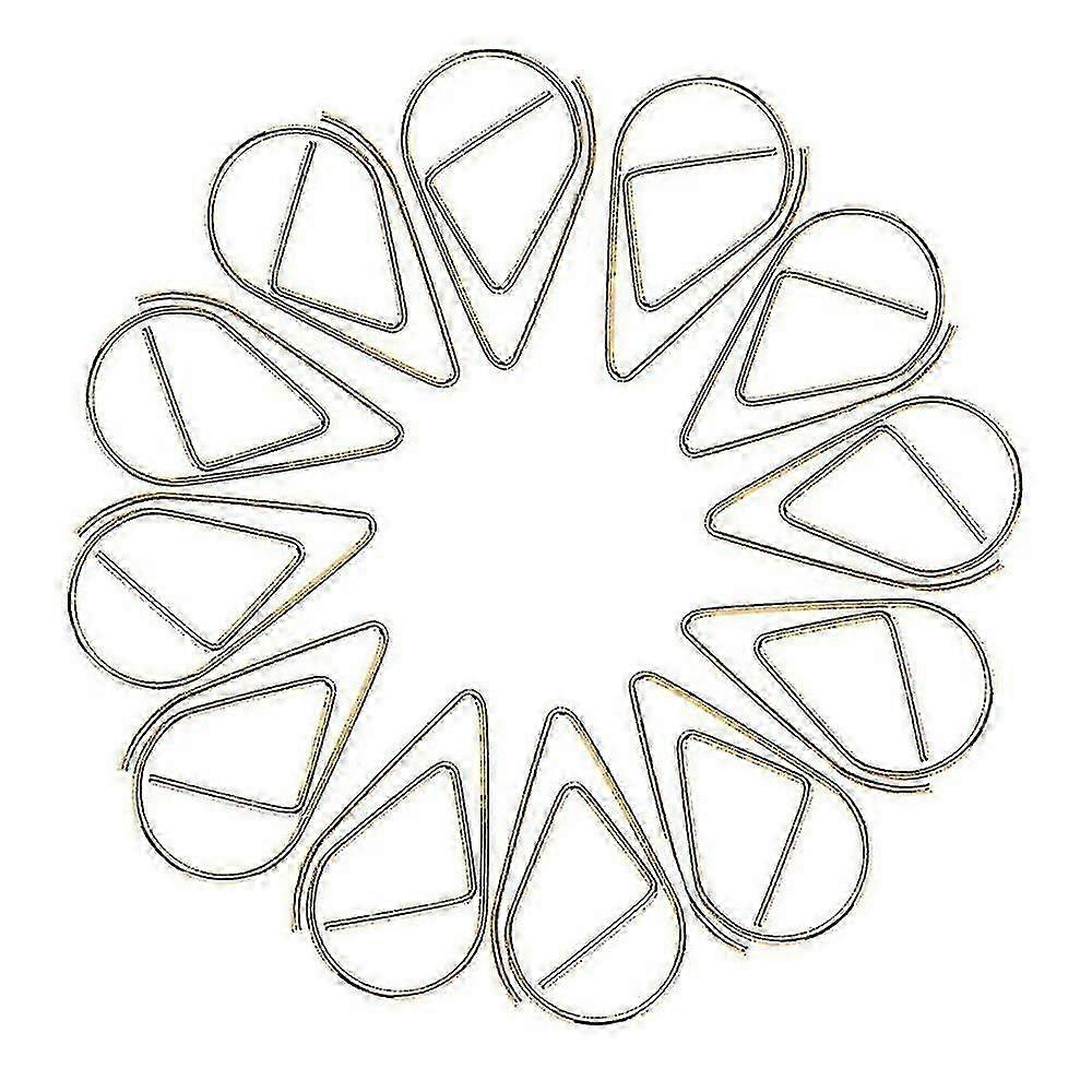 100pcs Durable & Rust-Resistant Paper Clips for Office, School & Personal Document Organization