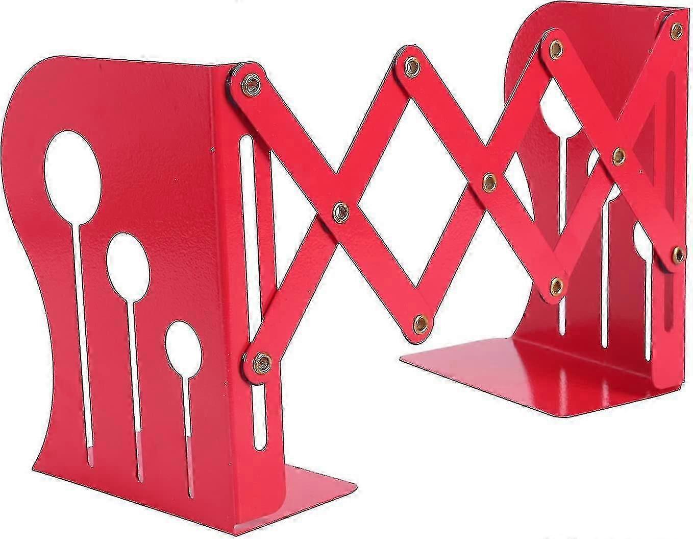 Bookends Metal Iron Adjustable Books Stand