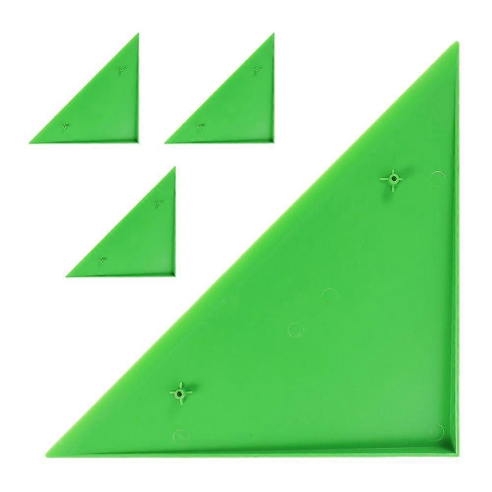 4pcs Foosball Table Corner Protectors Triangle Soccor Table Corner Parts Football Table Guard For Home And Party Use