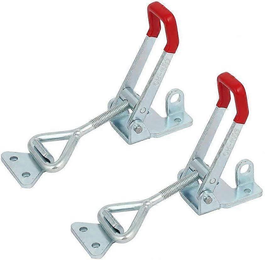 2Pcs Metal Lever Latch Latch Latch Box Latch Cap Lock 4003 300KG / 661lbs Holding Capacity Latch Button Toggle Latch