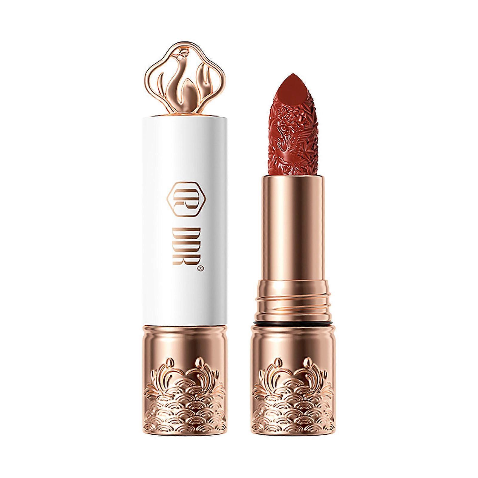 DDR Soft Mist Non Staying Cup Lipstick Velvet Soft Mist Non Staying Cup Not Easy To Bleachs Bird Dance Sculpture Lipstick Set