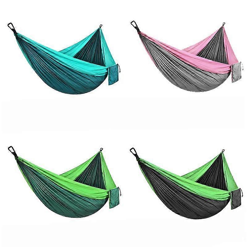 Canopy Hammock Package Camping Nylon Hammock Parachute Cloth Hammock Indoor Outdoor Double Swing
