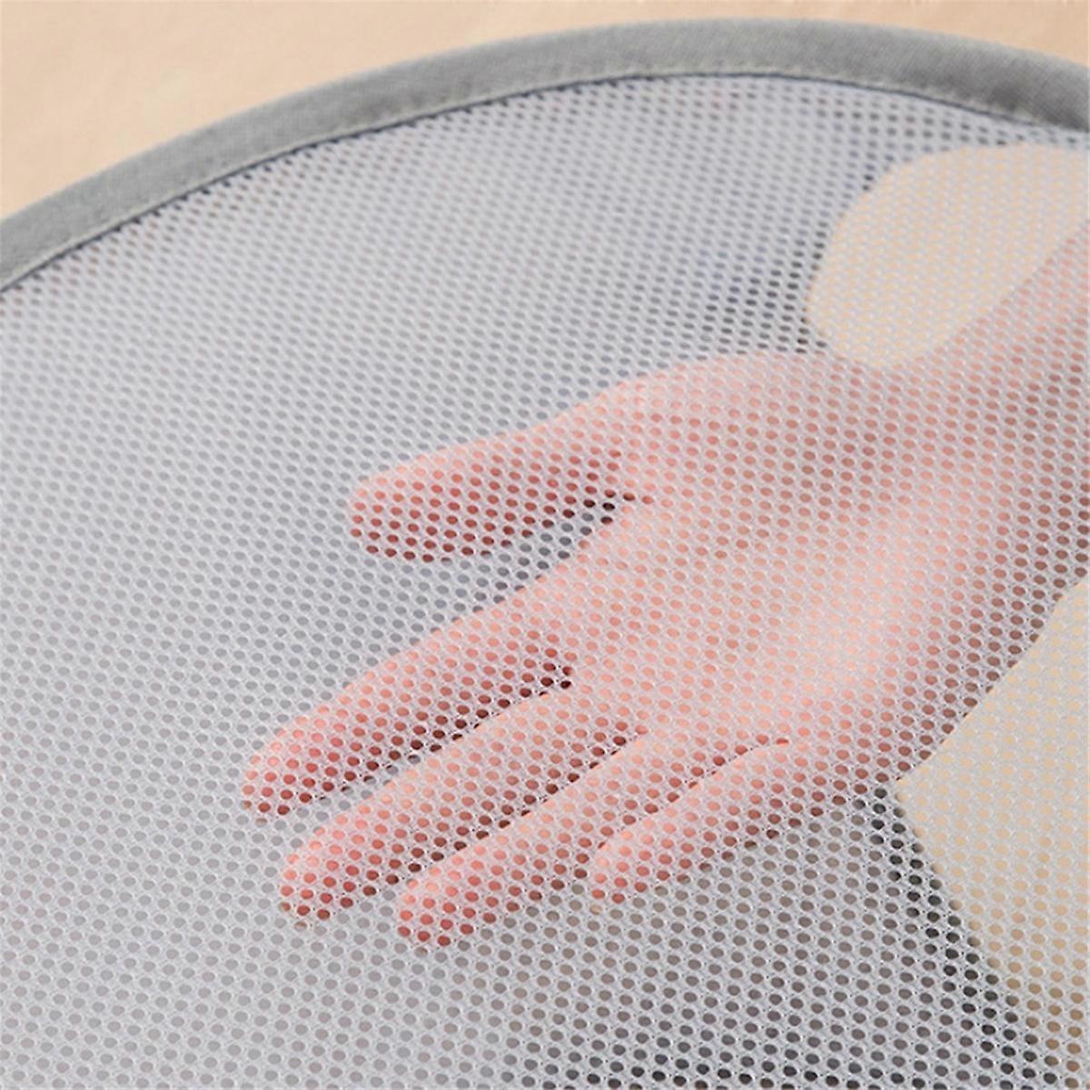 Breathable Mesh Folding Laundry Basket Household F