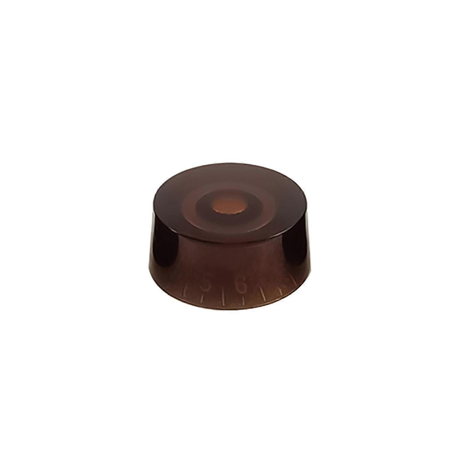 Guitar Potentiometer Knobs Bass Knobs Guitar Effect Button Control Turning Knobs Concentric Knobs Jazzes Guitar Knobs  brown white letters