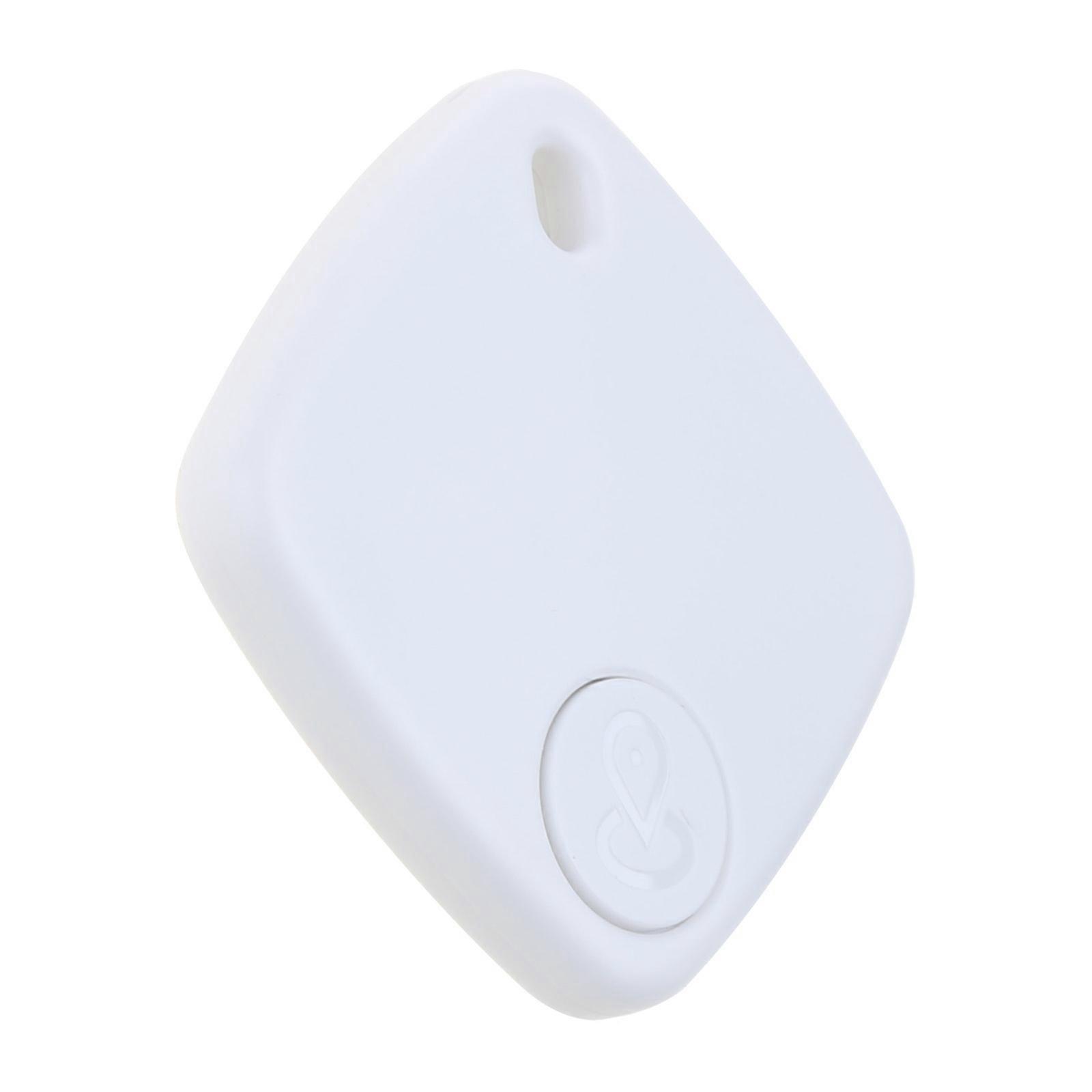 Alarm Tracking Device For Kid Pets Keys Bicycles Precision-Finding Easy Way- to Keep Tracking of Your Stuff milky white dog