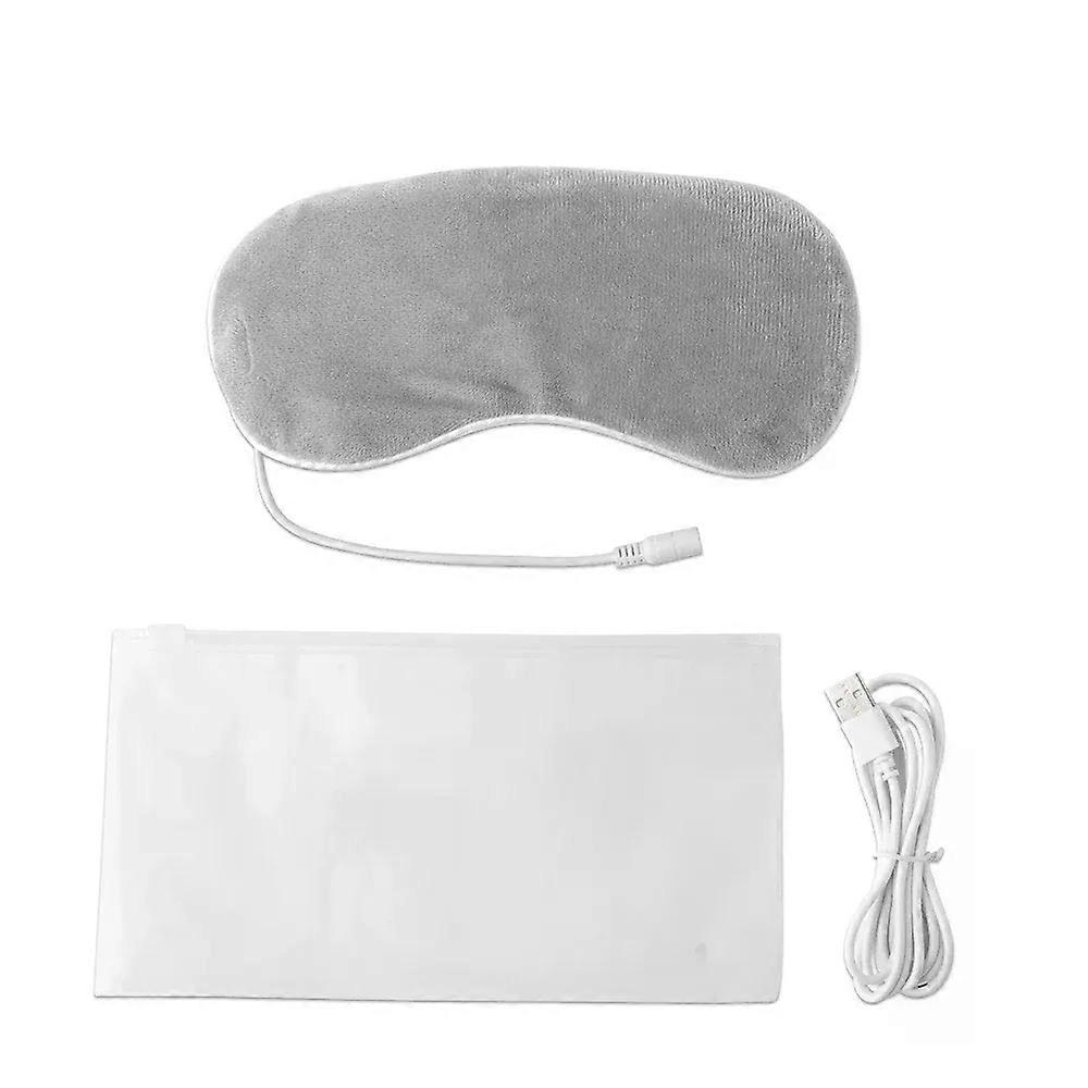 Heated Eye Mask,USB Eye Mask for Dry Eyes with Constant Heating Temperature, Warm Compress Heating Pad for Sleep Dark Circles