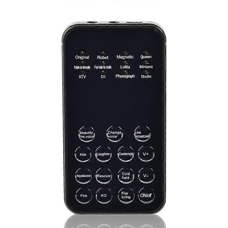 Universal Mini Sound Card Voice Changer For Mobile Phones And Computers S9