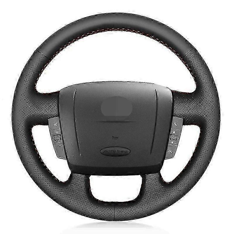 غطاء عجلة قيادة السيارة غير قابل للانزلاق جلد اصطناعي أسود لبوكسر بيجو 2006-2019 سيتروين وصلة التتابع فيات دوكاتو رام YaloP2025041800568