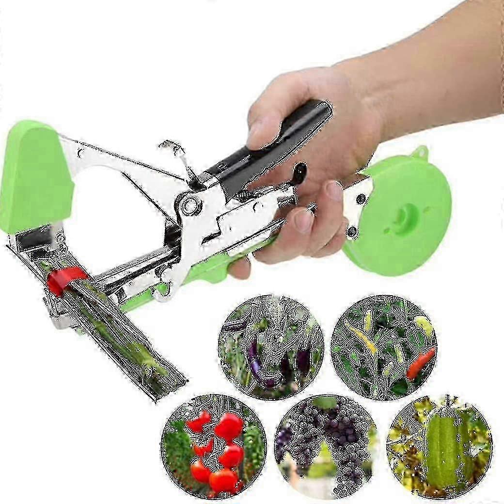 Plant Tying Machine Tapener Tool,plant Tape Gun With 10000pcs Staples 20 Rolls Tape & Replacement Blade Edition a