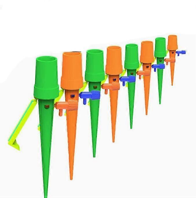 12Pcs Watering System for Potted Plants Good Gardening Helper, Automatic Drip Watering