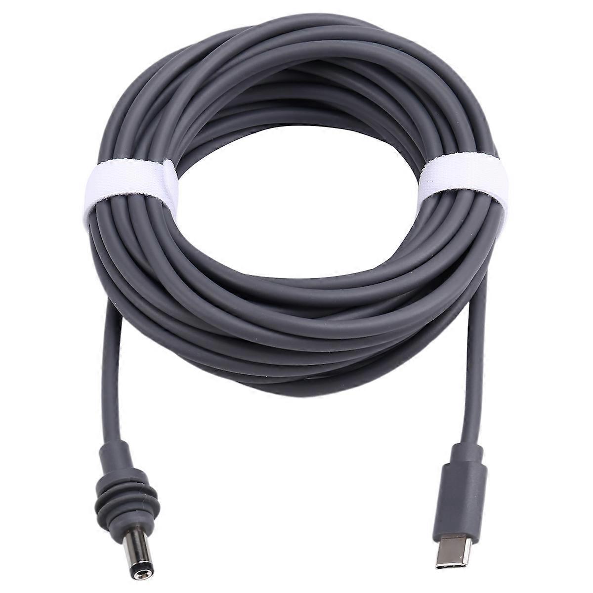 For Mini USB C to DC Power Cable 16.4FT Type-C to DC Cable Replacement for Mini