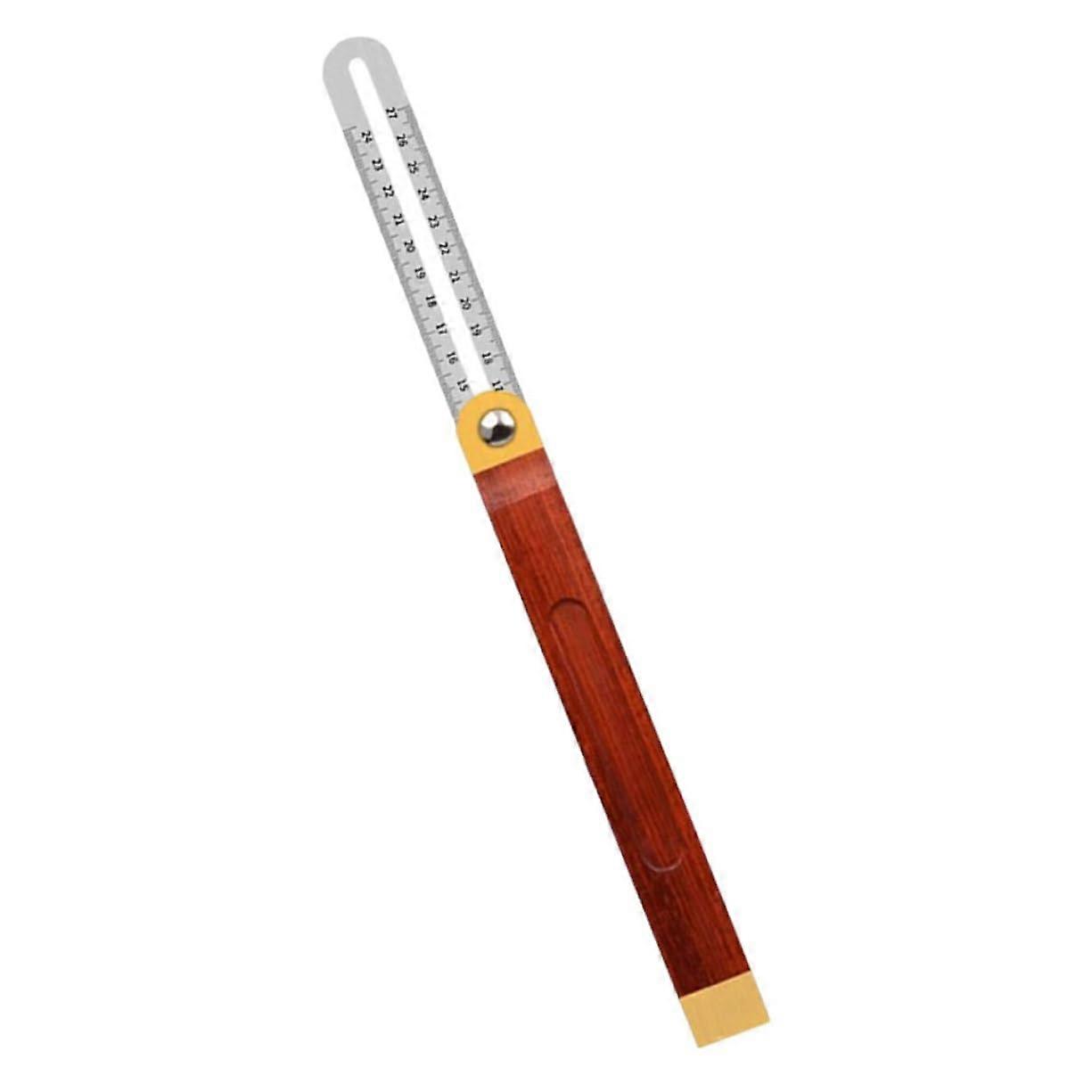 Adjustable Woodworking Protractor Folding Ruler Angle Measuring Tool for Construction Renovation
