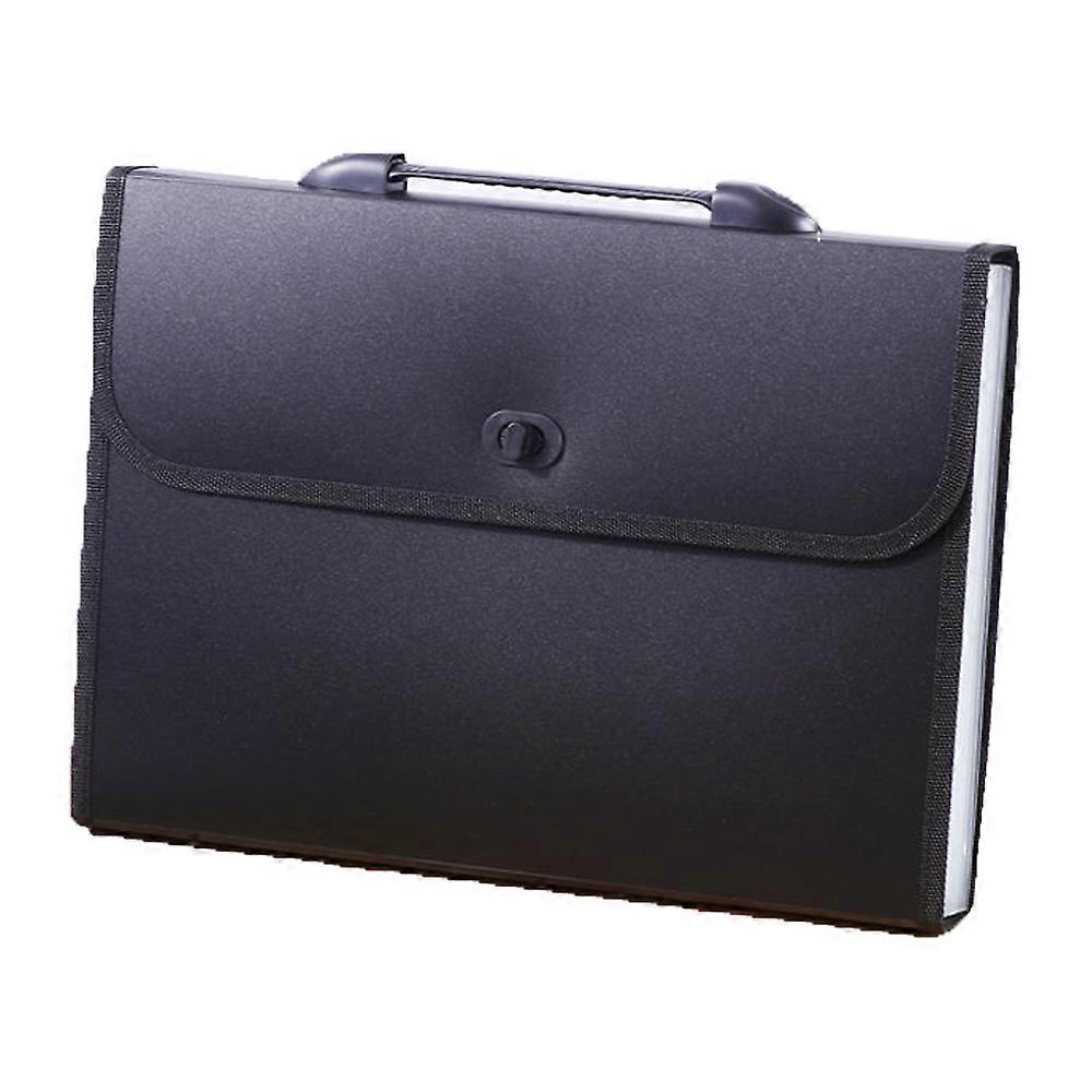Portable Document Bag 13 Pockets Expanding File Folder/File Organizer with Expandable Cover
