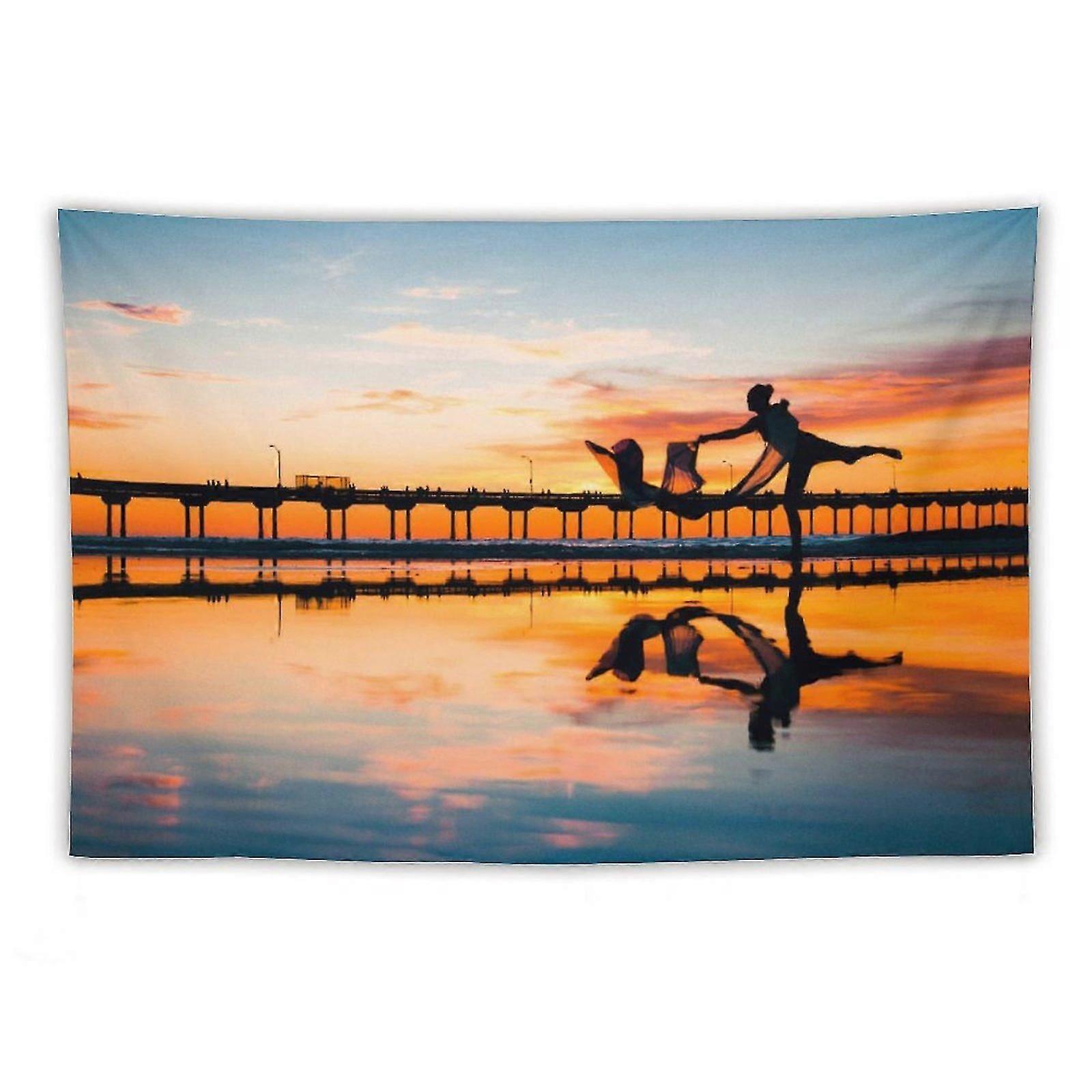 Silhouetten- und Spiegelbildteppiche