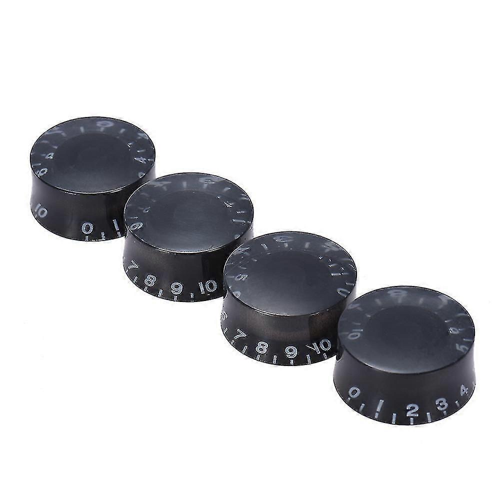 4st Hastighet Volym Tonkontroll Vred För Gibson Les Paul GitarrByte Elgitarr delar Vit