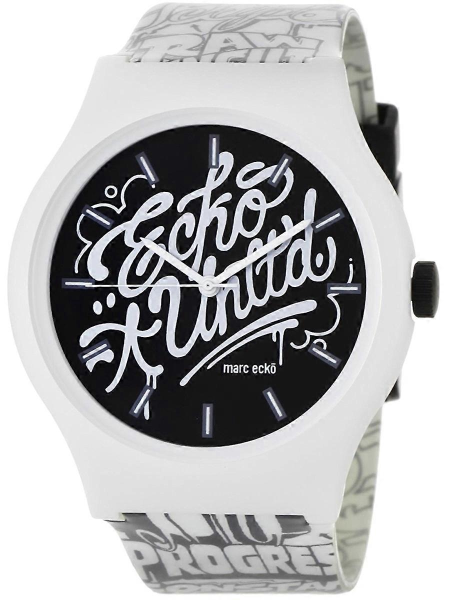 Marc Ecko Weißgummi E06515M1 Herrenuhr