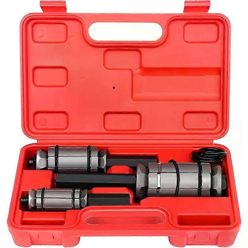 3Pcs Tail Pipe Expander Spreader Tool Set 1/18 '' to 3-1/2 '' Tail Pipe Tailpipe Expander Exhaust Muffler Spreader Tool Kit