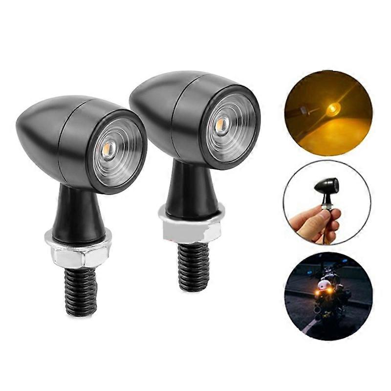 R9CC 2Pcs 12V 12led Enabled Turn Signal Indicators Flasher Lights Flashing High Power Lighting Motorcycle Accessories