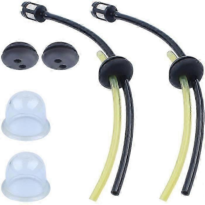 Adefol Fuel Line Kit with Grommet Primer Bulb Compatible With GX35 GX31 GX35NT GX25 GX25N GX25NT GX25T GX 31 -cdsx