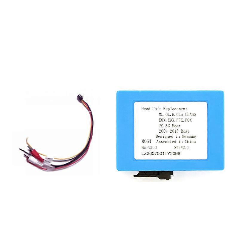 Auto Stereo Rádio Optické Vlákno Dekodér Box Pro E CLASS W211 W219 R CLASS S E SL ML