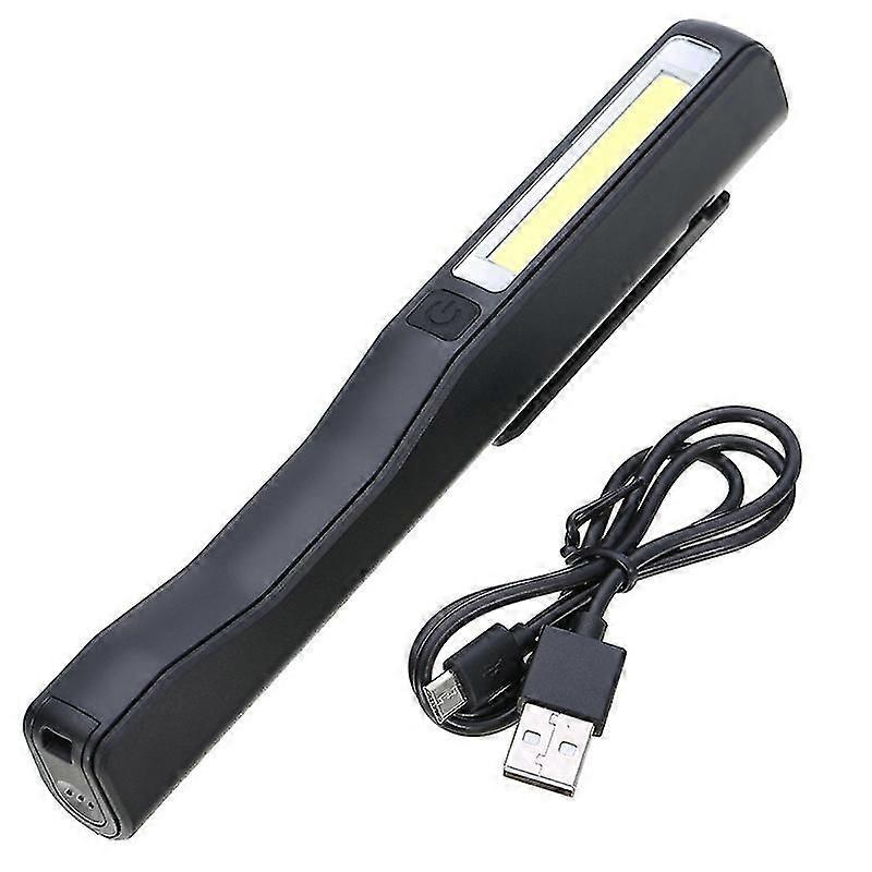 Rechargeable LED COB Portable Camping Work Inspection Light Lamp Hand Torch Magnetic for Household Workshop Automobile Camping