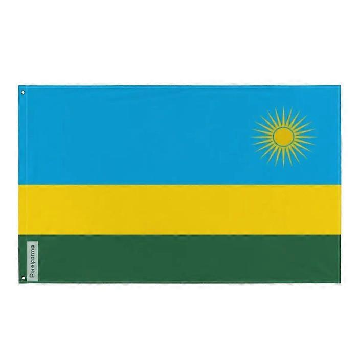Flag - Rwanda - 96 x 144 cm - Polyester - Double-sided - Eyelets in iron
