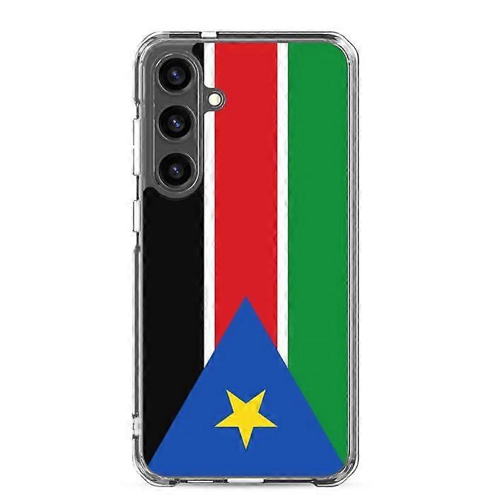 Phone Case - Samsung - Galaxy S24 Plus - South Sudan Flag - Soft - Multicolor