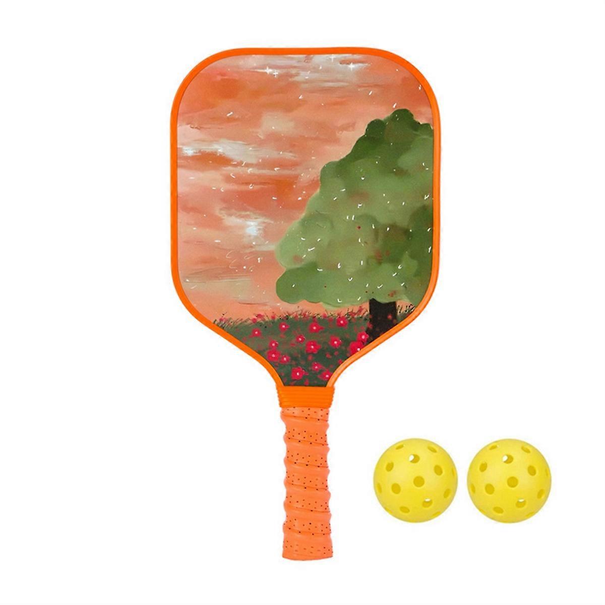 Kid'S Pickleball Set for Ages 8-12 Enhanced Grip Pickleball Paddle Includes Smaller Balls for Impro