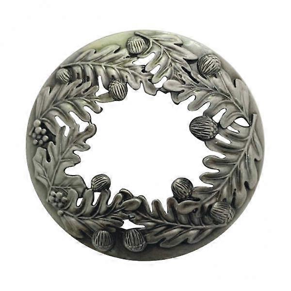 2X Jar Candle Topper Tea Light Evenly Covers Brushed