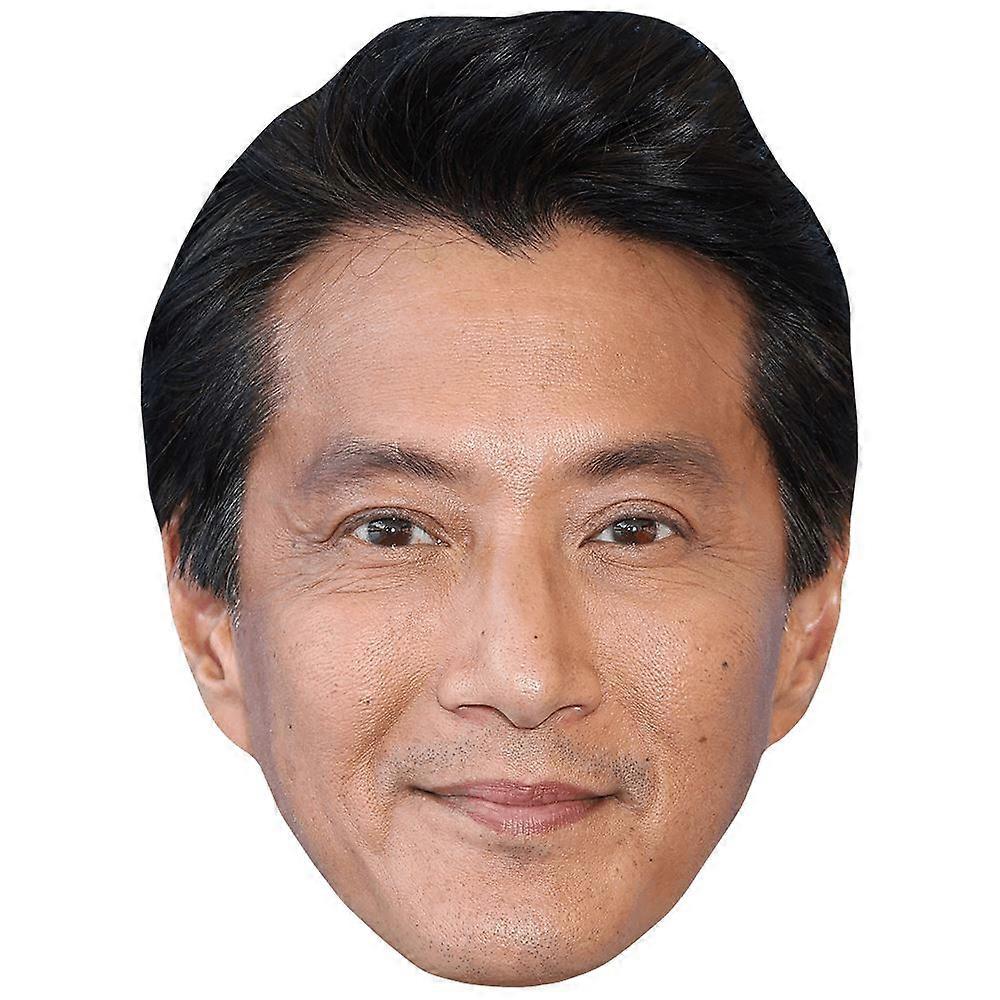 Will Yun Lee (Smile) Celebrity Mask, Flat Card Face