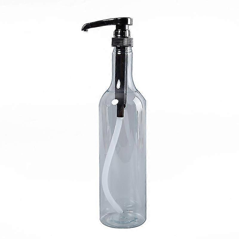750ml Coffee Syrup Dispenser Multi-Function Honey Sauce Ketchup Bottle W/Pump