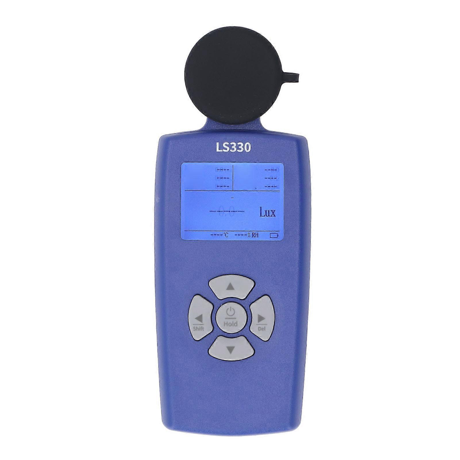 Spectrum Illuminance Meter 0–1000000Lx 400nm-700nm Digital Luminance Color Temperature Tester 1000-100000K