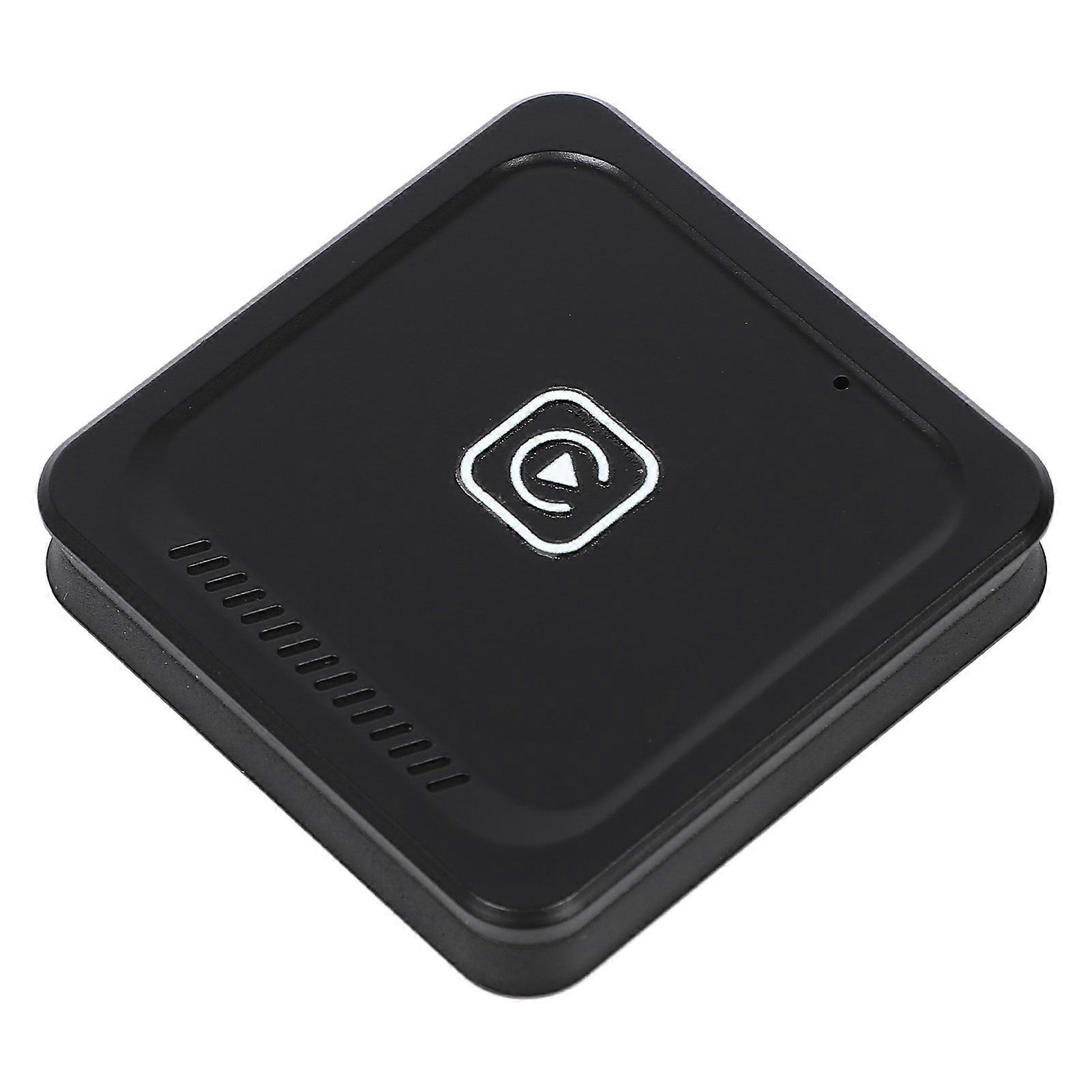 for CarPlay Wireless Adapter Convert Wired to Wireless BT 5.0 Intelligent Voice Control for Android Auto Adapter Black 