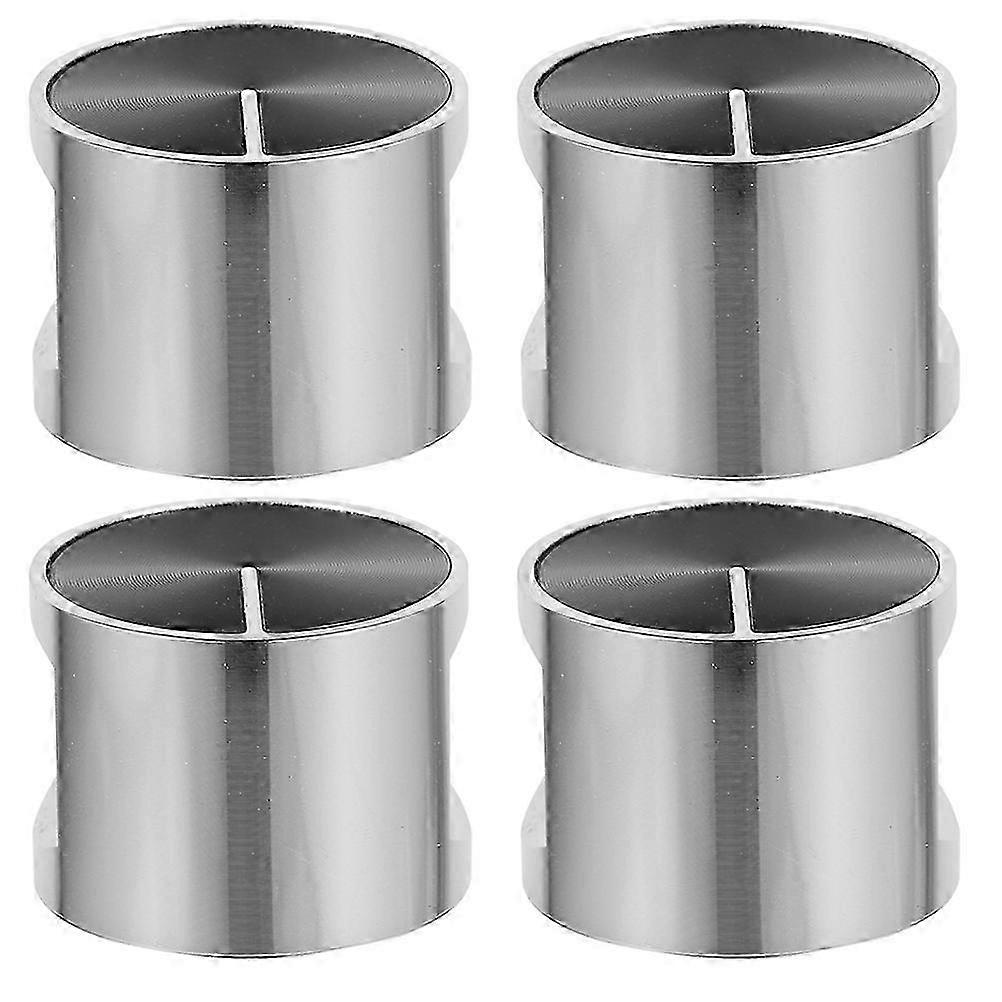 4Pcs Metal Switches for Household Stoves, Replacement Knobs for Kitchen Essentials and Gas Stove Knobs