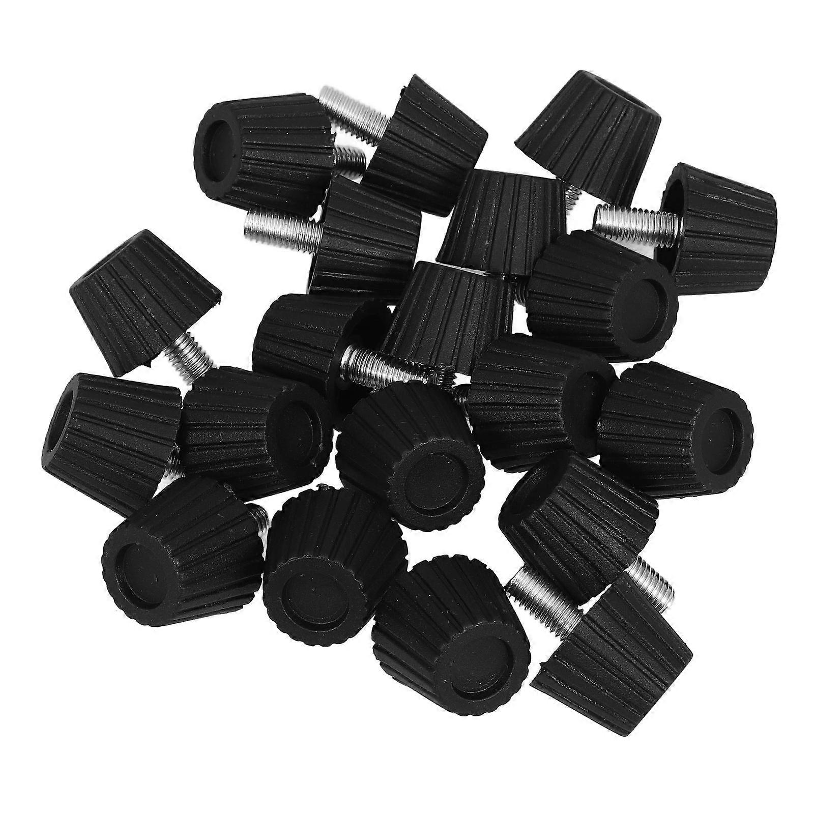 20pcs Adjustable Rubber Furniture Leveling Feet Heavy Duty Slip Resistant Levelers for Chairs, Tables, Sofas, and Cabinets – Enhance Stability and