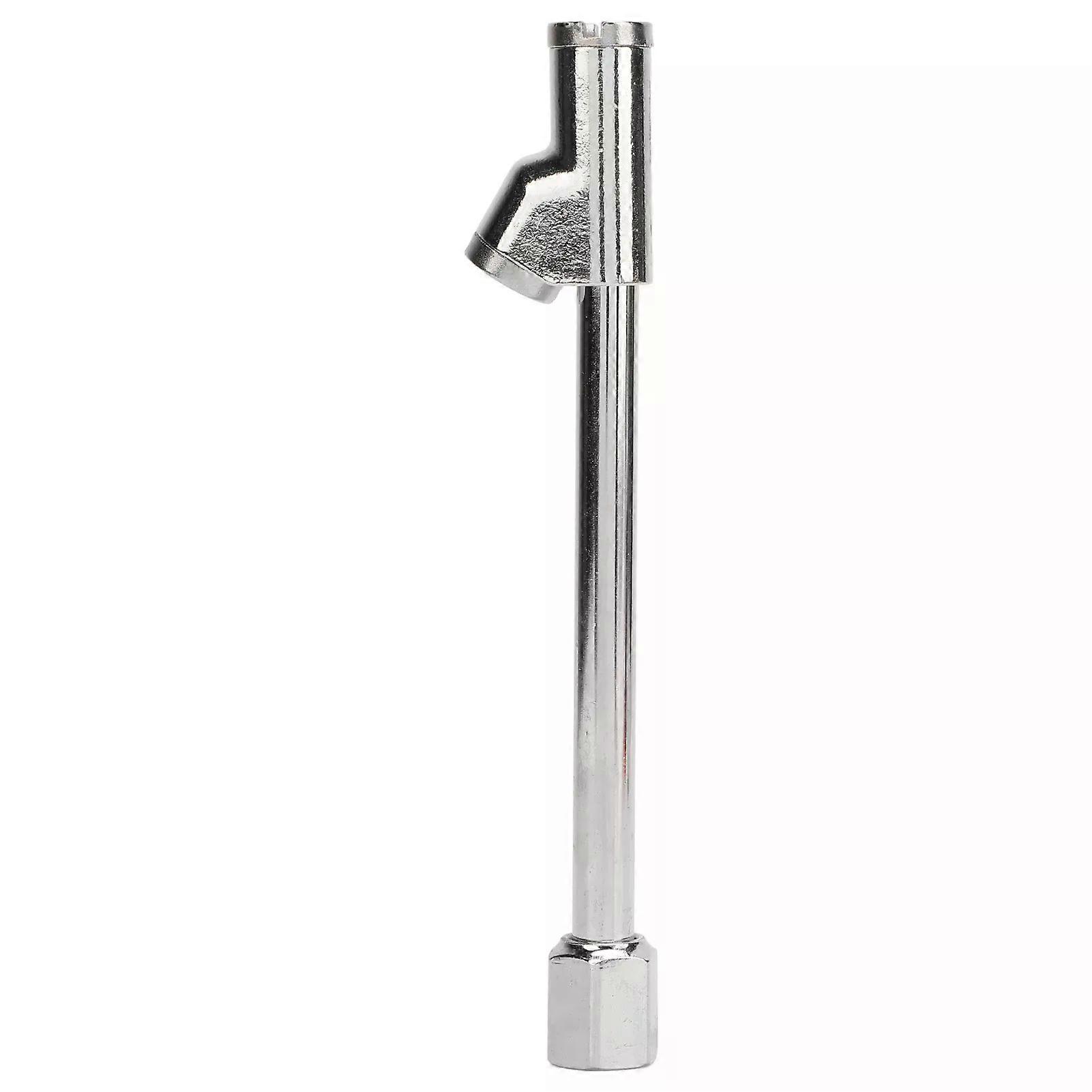 Aufblasbares Luftfutter 1/4" NPT-Gewinde mit geradem Fuß Doppelkopf-LKW-Reifenfutter für Inflator-Luftpumpen-Kompressor-Futter